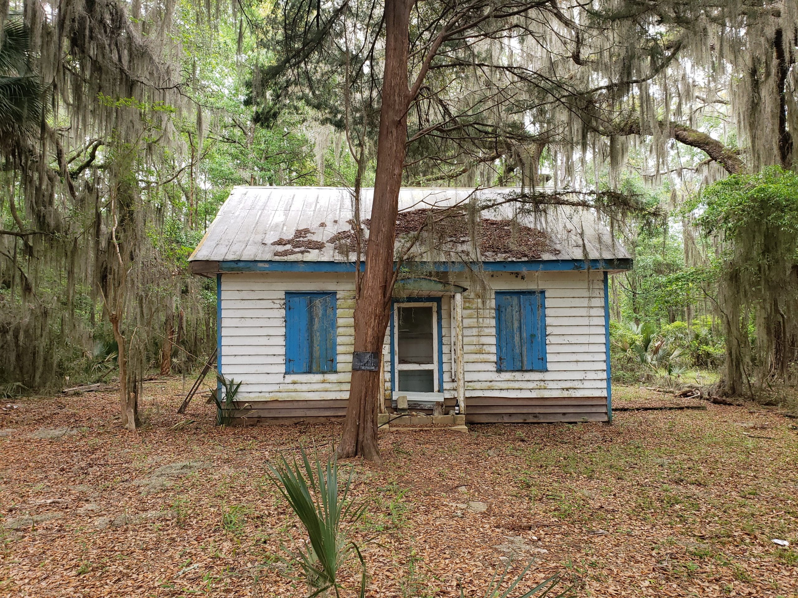 Gullah Cottage with Haint Blue trim
